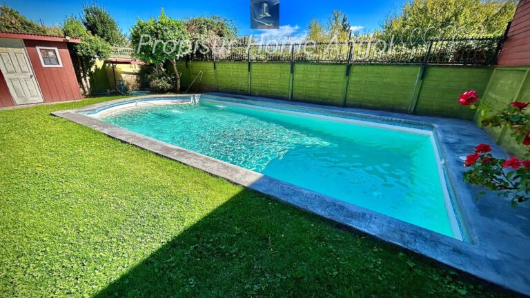 Casa en Angol con piscina en condominio Puertas de Hierro
