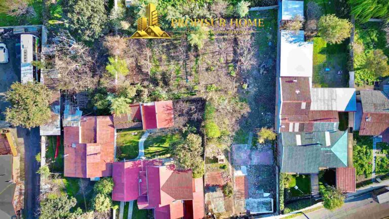 Vista aérea de terreno urbano grande en Angol ideal para proyecto residencial